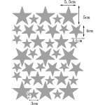 Kids Room Wall Light Set with Star Decals