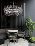 Modern Silver Crystal Chandelier for Any Room