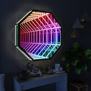 3D Infinity Tunnel Lamp for Kids & Living Room