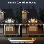 Outdoor Smart String Lights with Dimmer & WiFi
