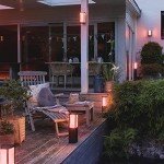 Philips Hue Outdoor Ambiance Pedestal Light - Black