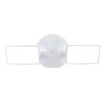 Smart Outdoor Twin Head Flood Light, 3000K-5000K