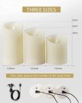 Smart Flameless LED Candles with Voice Control