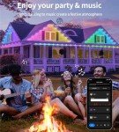 100ft Smart RGBIC LED Outdoor Lights - IP67