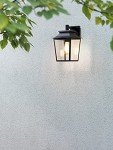 Astro Textured Black 60W Exterior Wall Light