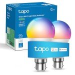 Tapo Smart Multicolor Bulbs, Works with Alexa & Google Home