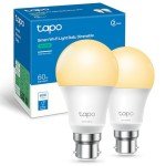 Tapo Smart WiFi Dimmable Light Bulb - 2 Pack