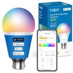 Tapo Smart Bulb: Bright, Dimmable, Voice-Controlled