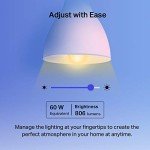 Tapo Smart Multicolor Bulbs, Works with Alexa & Google Home