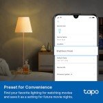 Tapo WiFi Smart Dimmable Warm White Bulb