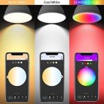Smart Color-Changing Alexa-Compatible LED Bulbs (Set of 2)