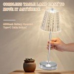 Rechargeable Cordless Table Lamps - Set of 2