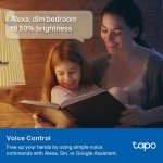 Tapo Smart Bulb: Bright, Dimmable, Voice-Controlled