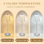 Rechargeable Cordless Table Lamps - Set of 2