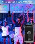 Smart WiFi LED Candle Bulb with Music Sync