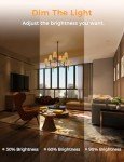Refoss Smart WiFi LED Bulbs with Alexa – 2 Pack