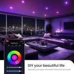 Enshine Smart GU10 Bulbs, RGB & Dimmable, 4 Pack