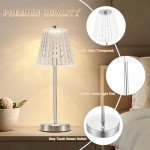 Rechargeable Cordless Table Lamps - Set of 2