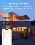 Smart WiFi Light Bulbs B22 Bayonet, 2 Pack