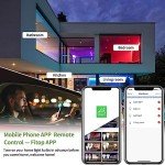 Fitop WiFi Smart Dimmable LED Bulbs - 2 Pack