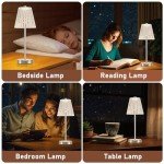 Rechargeable Cordless Table Lamps - Set of 2