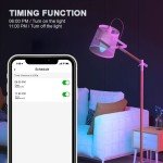 Smart E14 LED Candle Bulb, WiFi & Alexa Compatible