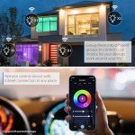 LVWIT Smart Dimmable RGB Candle Bulb Pack
