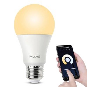 WiFi Smart LED Bulb, Works with Alexa & Google