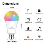 Enshine Smart B22 WiFi Color Changing Bulb
