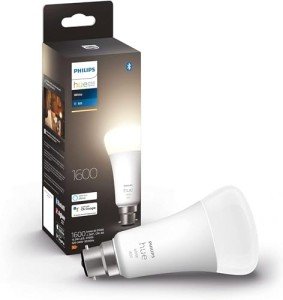 Philips Hue Smart Bright White LED Bulb B22
