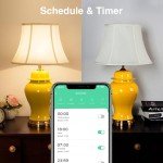 WiFi Smart LED Bulb, Works with Alexa & Google
