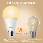 WiFi Smart LED Bulb, Works with Alexa & Google