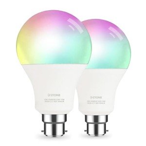 Smart RGB LED Light Bulb B22 - Voice Controlled