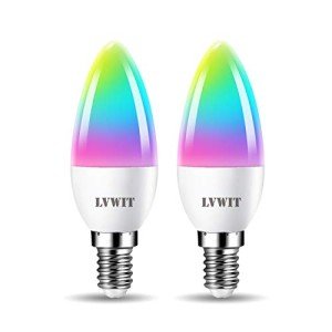 E14 Smart RGB Candle Bulb with WiFi Control