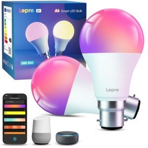 Lepro B1 Smart Bayonet Bulb with App & Voice Control