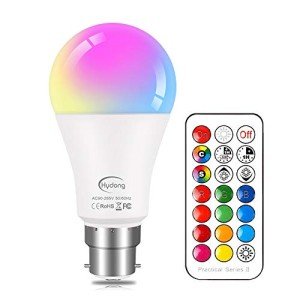 Dimmable RGBW LED Bulb with Remote Control
