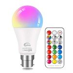 Dimmable RGBW LED Bulb with Remote Control