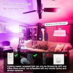 Smart Color-Changing Alexa LED Bulbs (2 Pack)