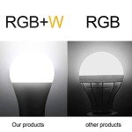 Dimmable RGBW LED Bulb with Remote Control