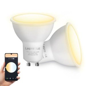 Lepro GU10 Smart Dimmable Light Bulbs - 2 Pack