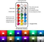 Dimmable RGBW LED Bulb with Remote Control
