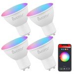 GU10 Smart Bulb 4 Pack - Music Sync RGBW