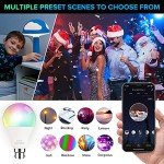 Smart RGB LED Light Bulb B22 - Voice Controlled