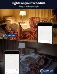 Smart Color Changing E27 LED Bulbs (2 Pack)