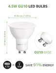 Lepro GU10 Smart Dimmable Light Bulbs - 2 Pack