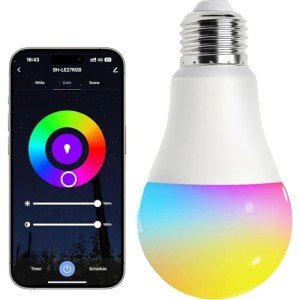 Smart WiFi Dimmable LED Bulb for Alexa & Google
