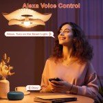 Smart WiFi Dimmable LED Bulb for Alexa & Google