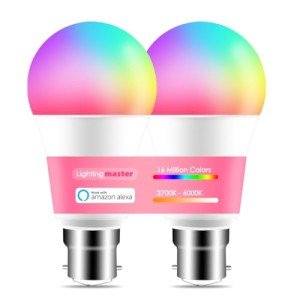 Smart RGB Light Bulb - Voice Control (2 Pack)