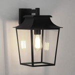 Astro Richmond Textured Black Outdoor Wall Lantern