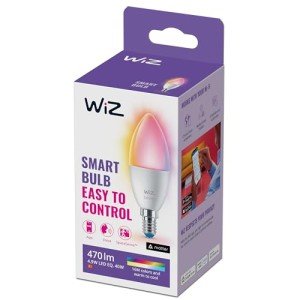 WiZ Smart LED Color & White Candle Bulb